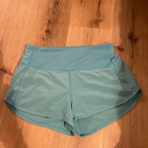 Lululemon speed up high rise shorts